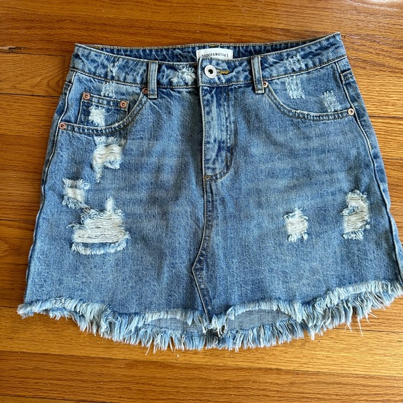 VICI denim mini skirt - Picture 1 of 3
